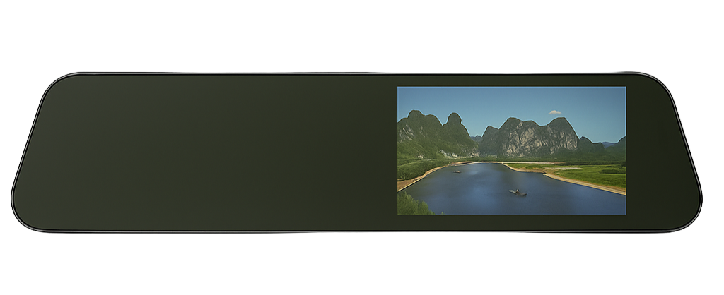 Retrovisor dashcam con cámara 1080p